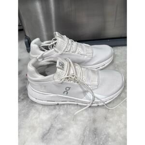 On Running Cloudnova Men’s Shoes White Mesh Sneakers Size 9 (EU 42.5) Casual